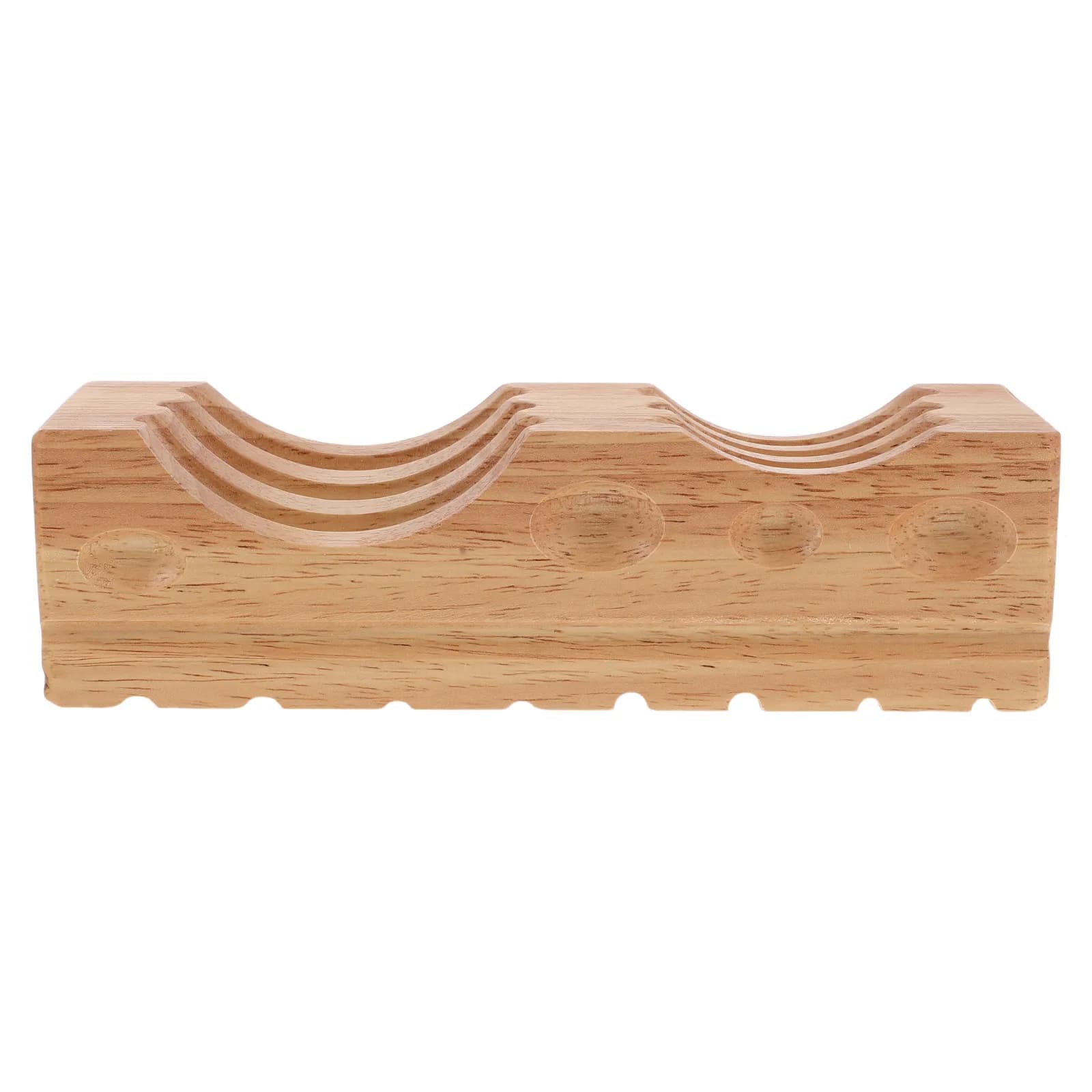 Blocco per Levigatura Gioielli in Legno Duro - Accessorio Professionale per Banco da Lavoro con Scanalature per Modellare Anelli e Pietre