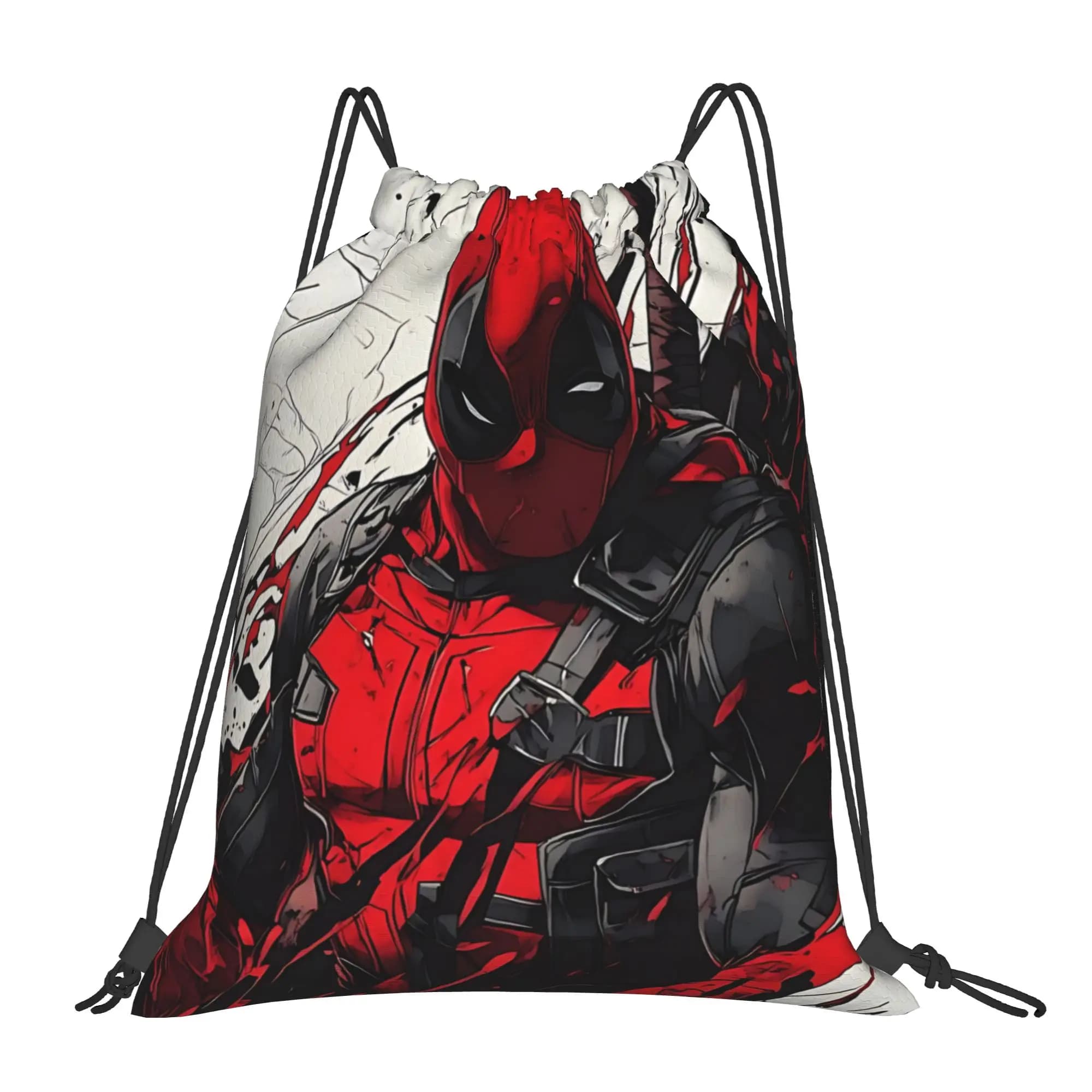 1 borsa con coulisse Chimichanga Lover Deadpool, borsa per lo shopping, zaino portaoggetti, borsa per scarpe da scuola