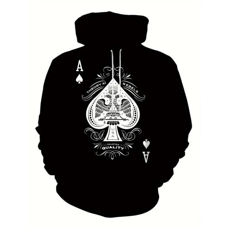 3D Printed Hoodie Men's Sweatshirt Urban Scenery Pattern Hooded Jacket Comfortable Fit Fleece Lined Winter Outerwear