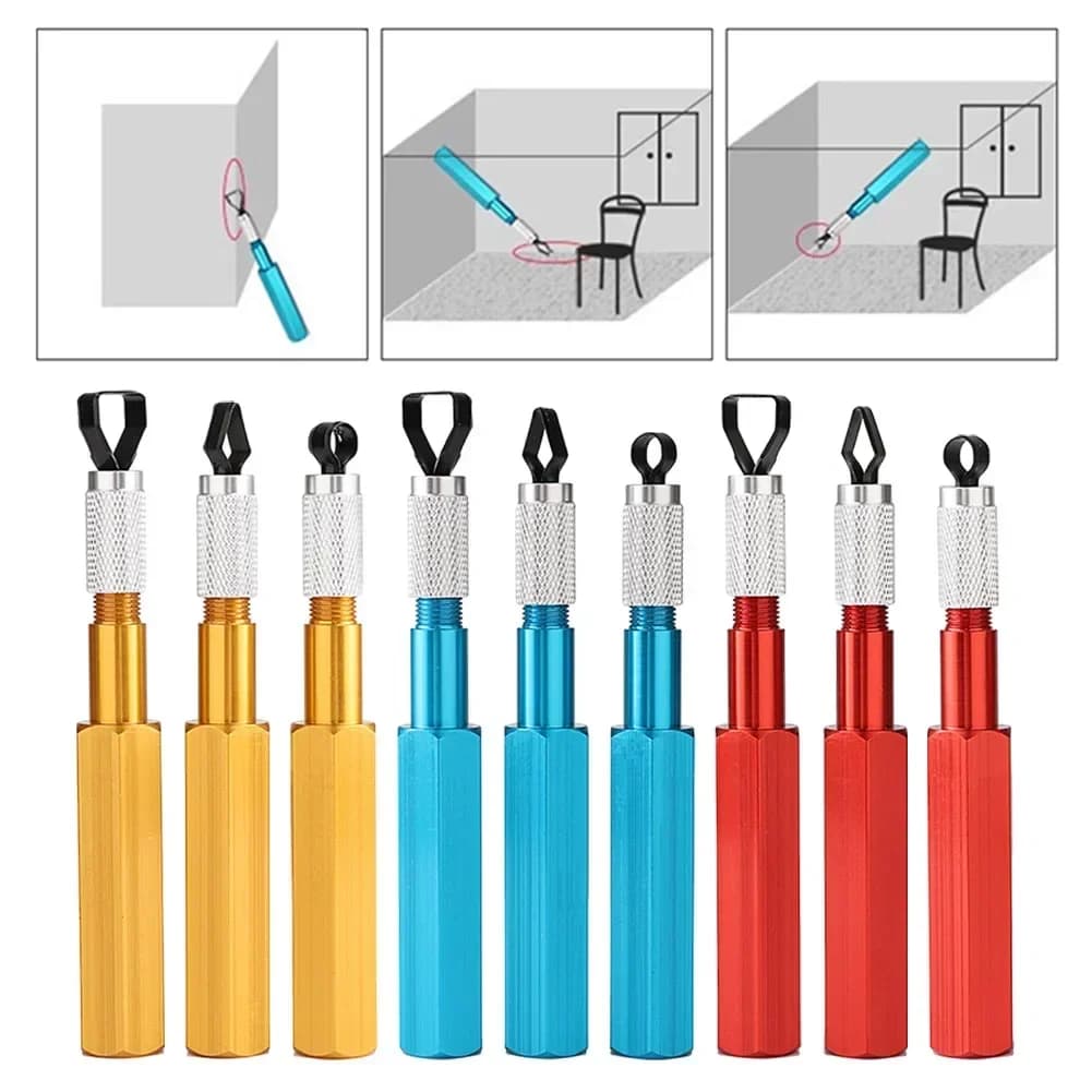 PVC Plastic Floor Tools Vinyl Floor Welding Tools PVC Plastic Skiving Blade Aluminum Alloy Corner Smoothing Cutter Handle