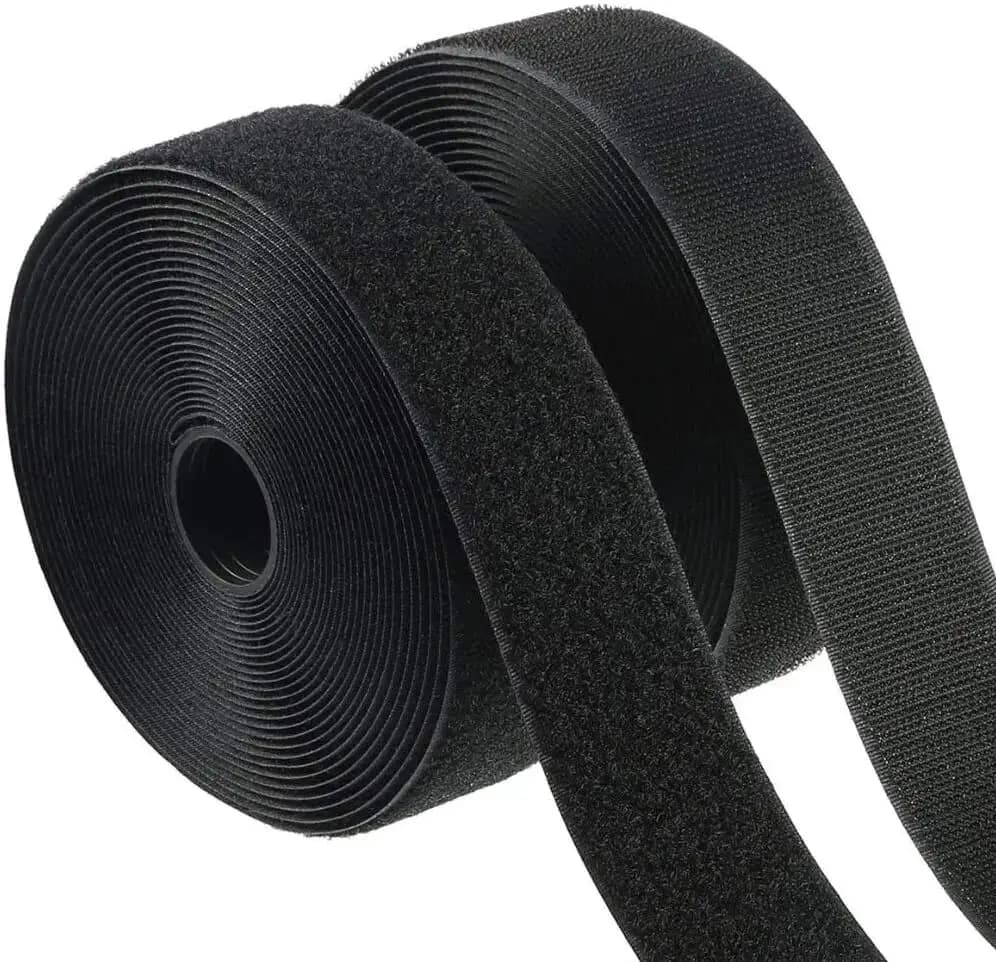 5 metri/paia Nastro di fissaggio non adesivo con gancio e anello Cucito senza ganci di colla Nastro adesivo magico DIY20/25/30/50mm
