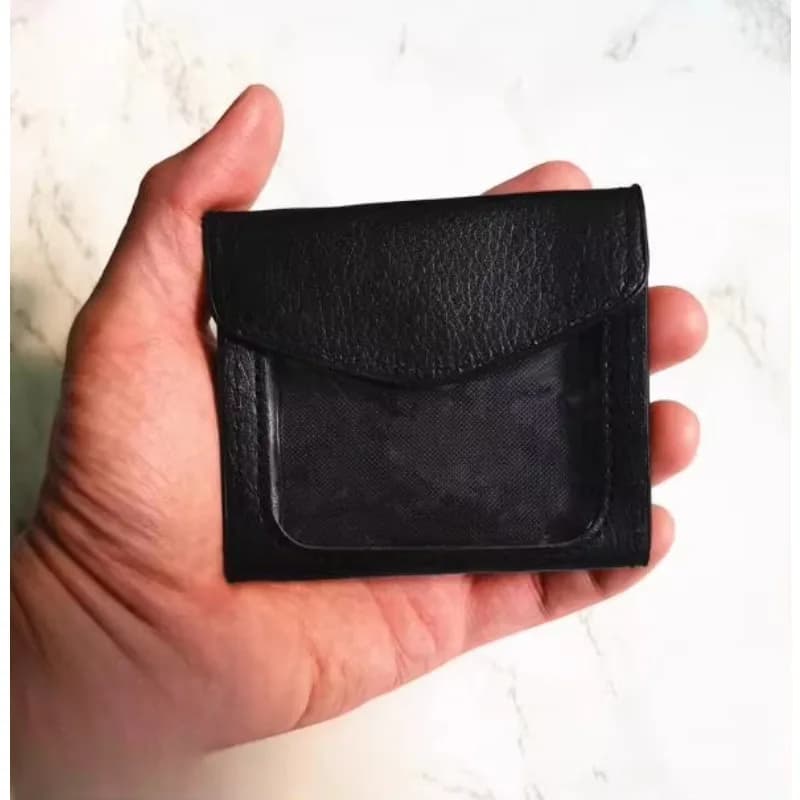 Borsa per la vista Trucchi magici Moneta Rotina magica Illusione Mago Primo piano Oggetti di scena Moneta commedia Appear Vanish Magia Portafoglio