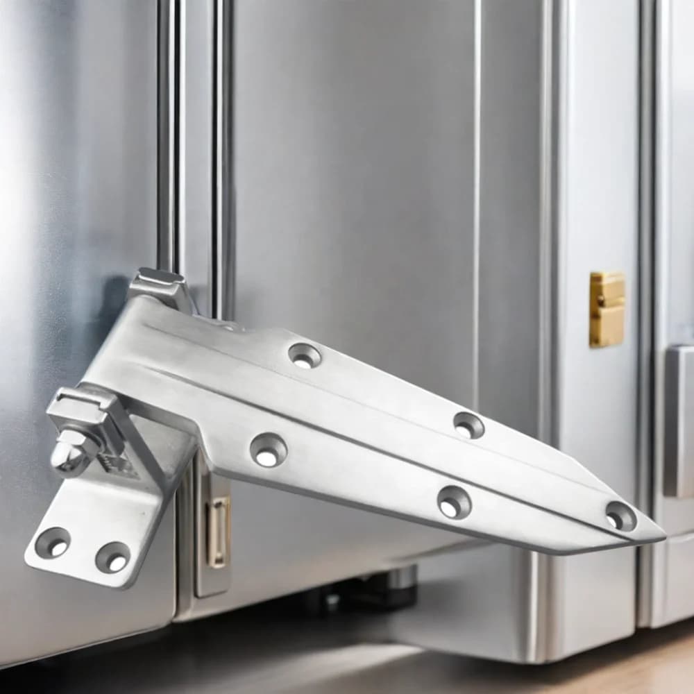 Cerniera per porta semi-interrata Walk-in in acciaio inossidabile 1460S in stile industriale per cerniera 1460 per stanza fredda