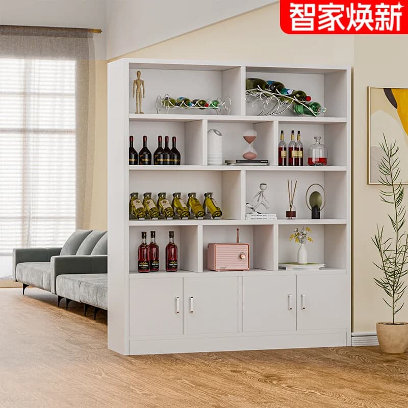 Armadi Curio con vetrina con porta in vetro con ante in vetro Mobili da costruzione per bar esterno per armadio per vino