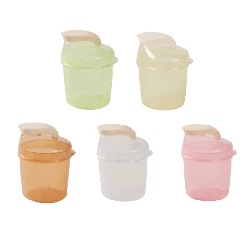 Scatola portaoggetti per contenitori per formule per bambini Dispenser a prova di perdite Facile da trasportare all'aperto con guarnizione ermetica per neonati