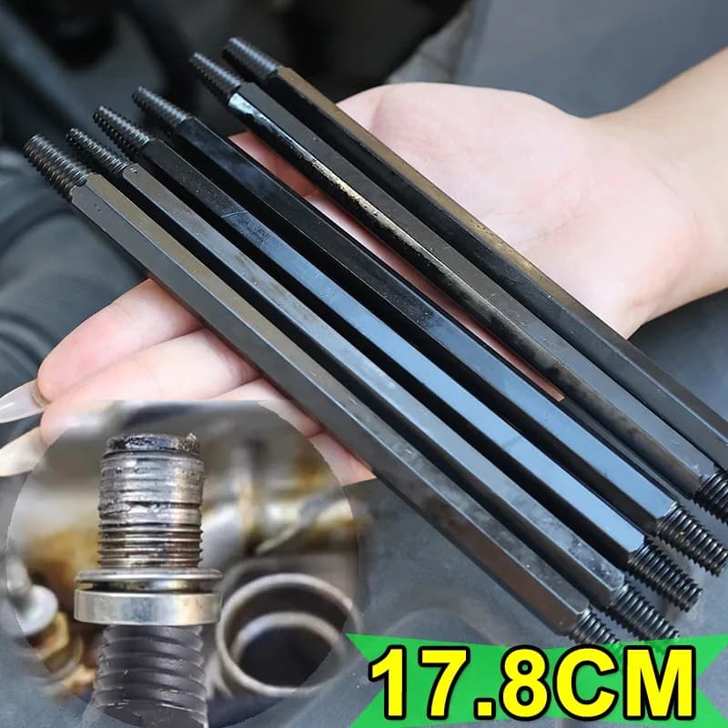 DIY tools for motor vehicles Tool kit for removing broken candles Set of reverse flute extractors for car motor repair accessories