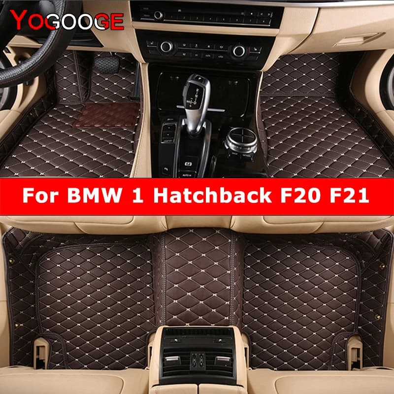 YOGOOGE Carpets for BMW 1er Hatchback F20 F21 2012-2018 114-140 Carpets Piede Coche Accessories