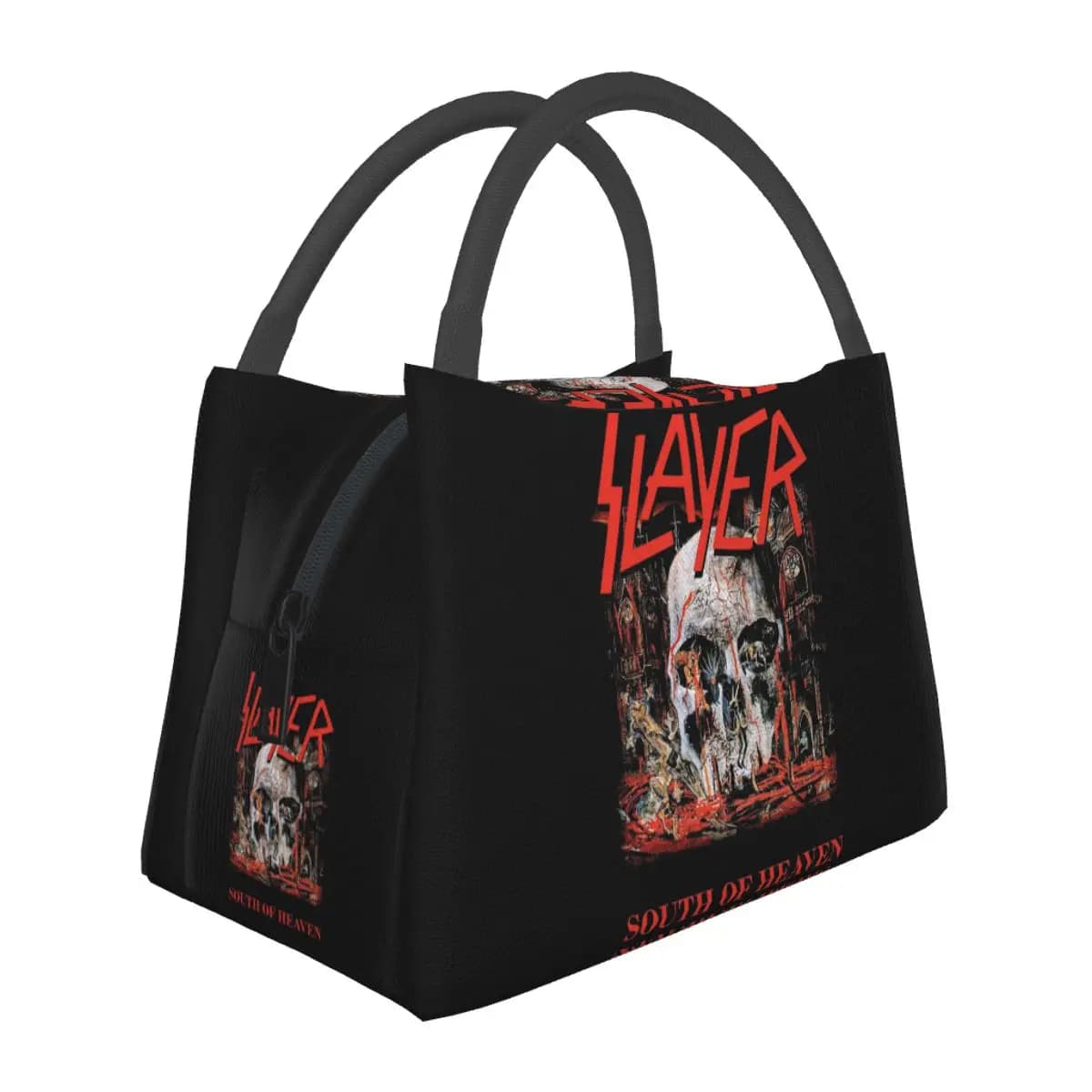 South Of Heaven Slayer Insulated Lunch Bag for Women Picnic Storage Food Boxes Portable Container Cooler Thermal Lunch Box Tote