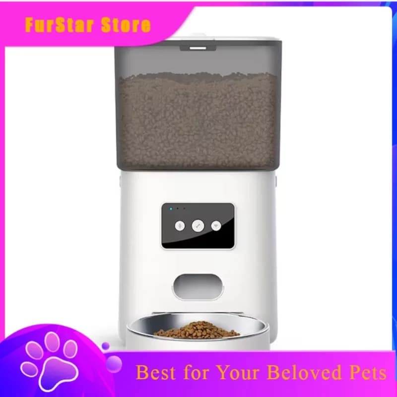 FurStarWholesale Automatic Pet Food Feeder OEM ODM Smart Dog And Cat Dispenser Bowl
