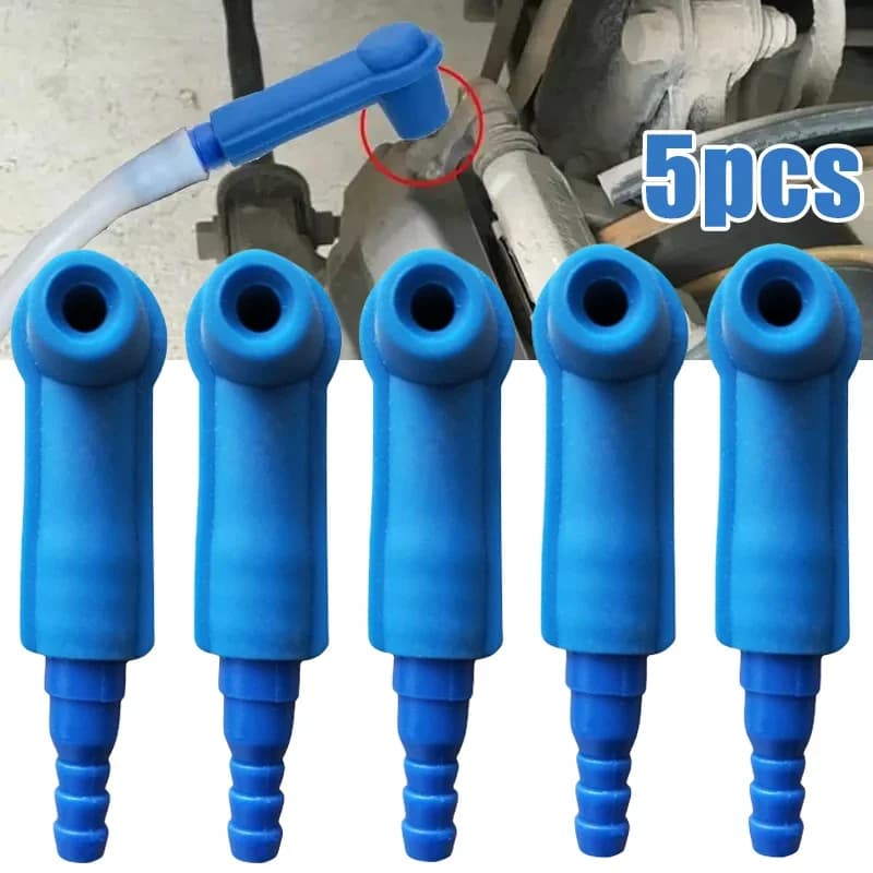 1/5pcs connettore del cambio dell'olio del freno dell'auto scambio dell'olio connettore dello strumento di sostituzione del liquido dei freni dell'auto accessori dell'attrezzatura di riempimento dell'olio