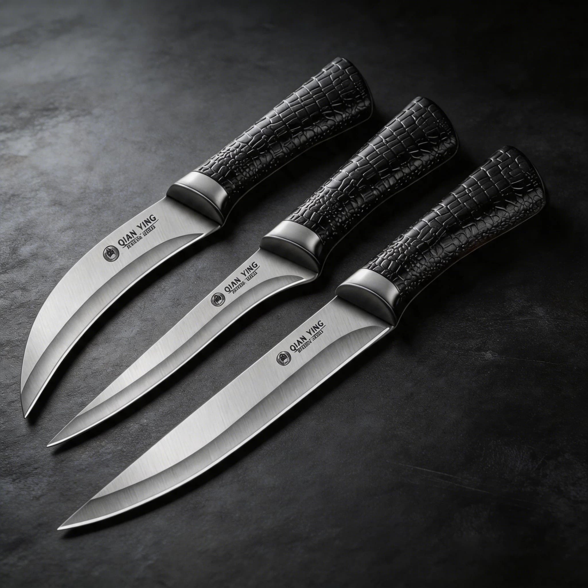 1/3 piece kitchen set. Professional stainless steel boning knife with non-slip handle. Suitable for meat and fish in the kitchen