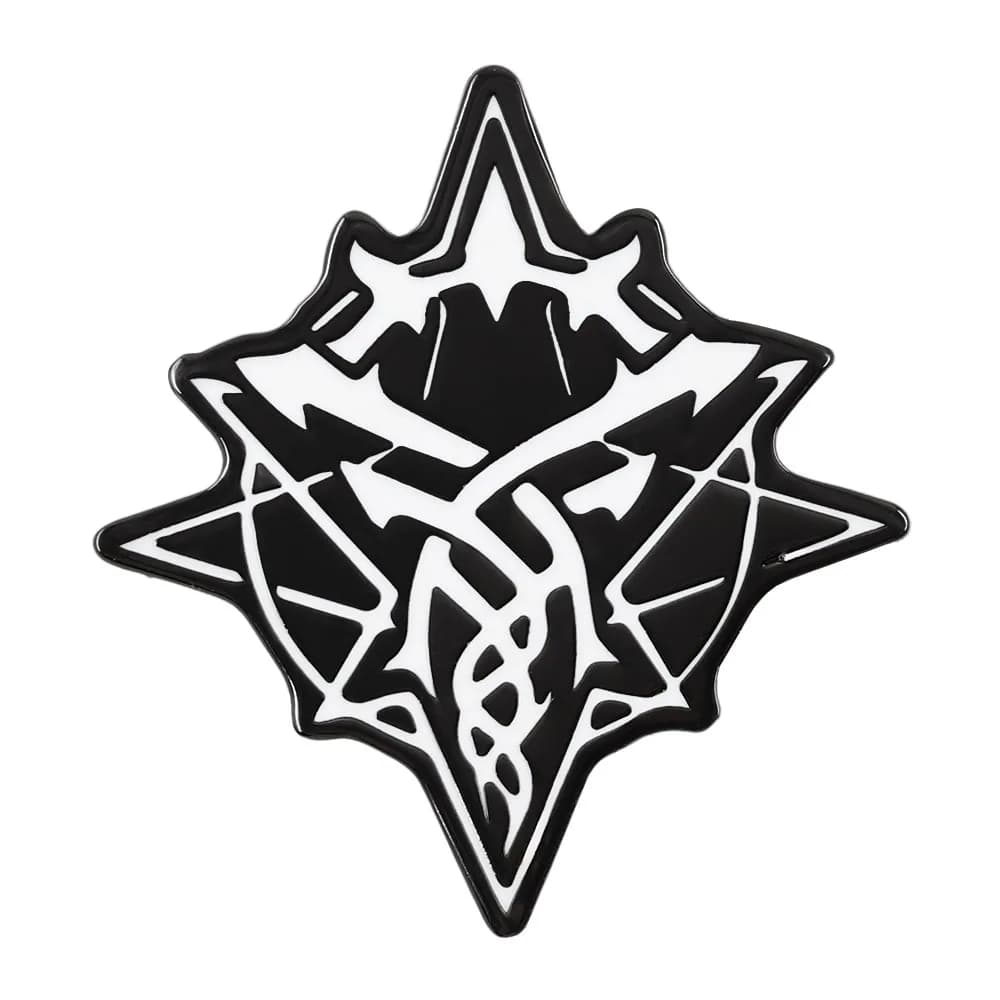 Il Signore dei Misteri Distintivo in metallo Merchandise anime La Chiesa dei Tinti Spille Borse per abbigliamento Distintivo di moda Accessori Regalo unico