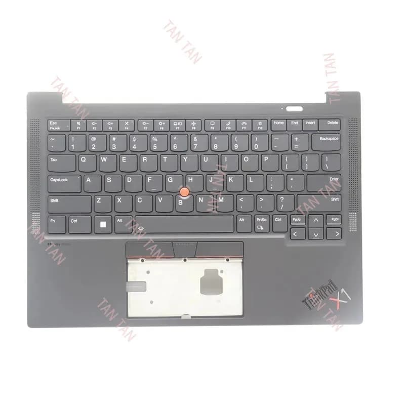 Nuovo originale per Lenovo ThinkPad X1 Carbon 11th Gen Palmrest Cover con tastiera retroilluminata americana Versione WLAN 5M11H62608 5M11H62610