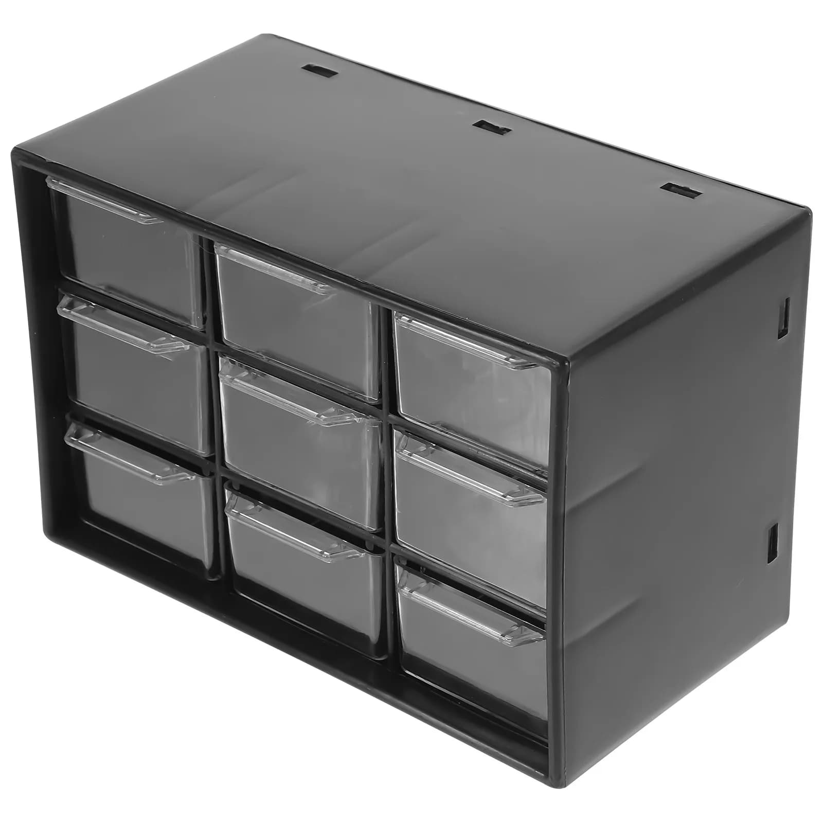 Organizer from Multi-Cassetto Desk with 9 Brushes for Makeup, Chancellery, Jewelry, Office, Home, Desk, Toeletta Table