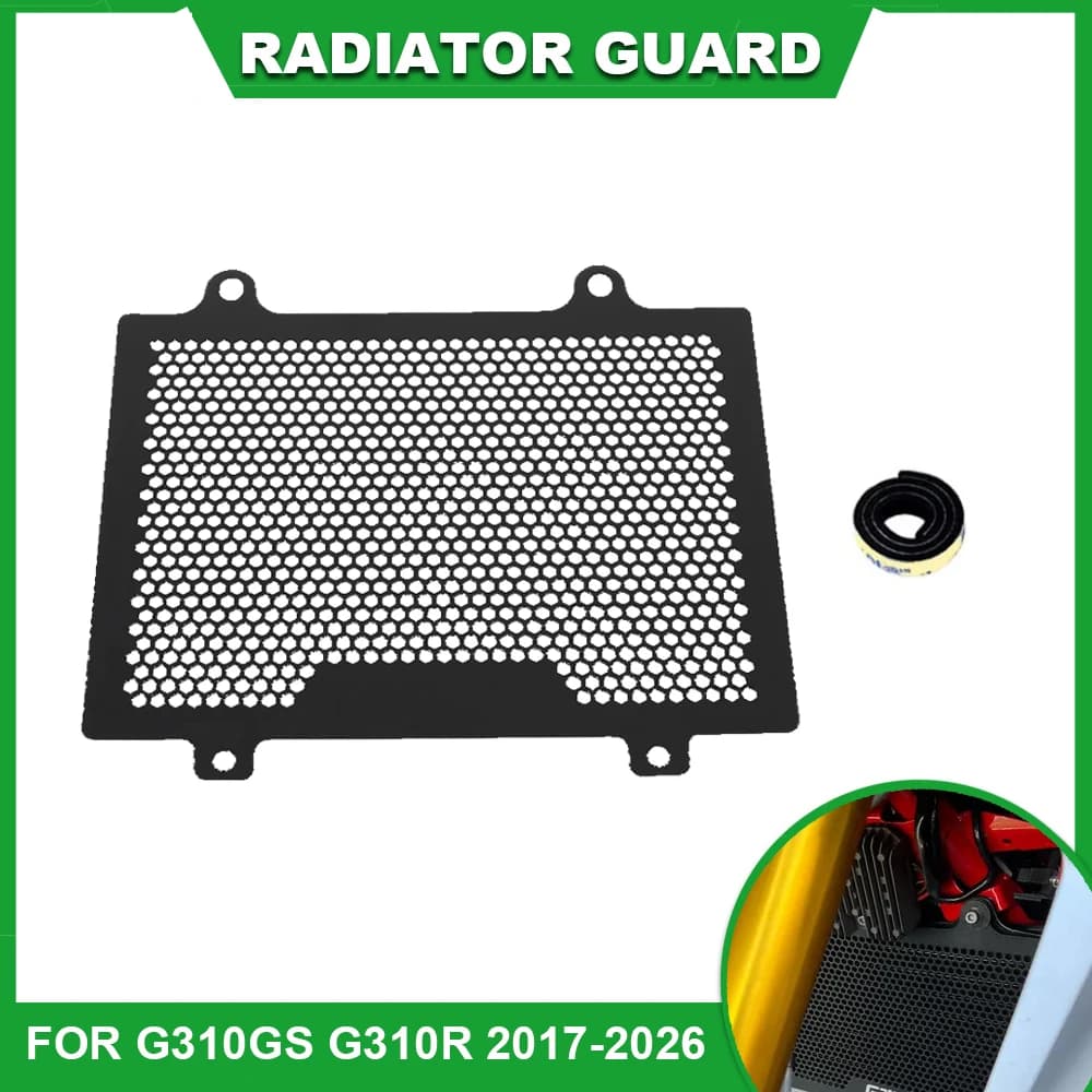 For 2024 2025 2026 G310 R/GS Motorcycle Radiator Guard Grill Cover Protector For G310R G310GS 2017 2018 2019 2020 2021 2022 2023