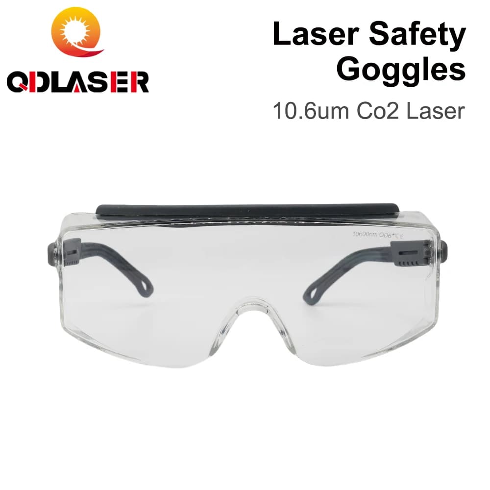QDLASER OD6+ CO2 Laser Safety Goggles 10600nm 10.6um Protective Glasses for CO2 Laser Engraving Cutting Machine CE