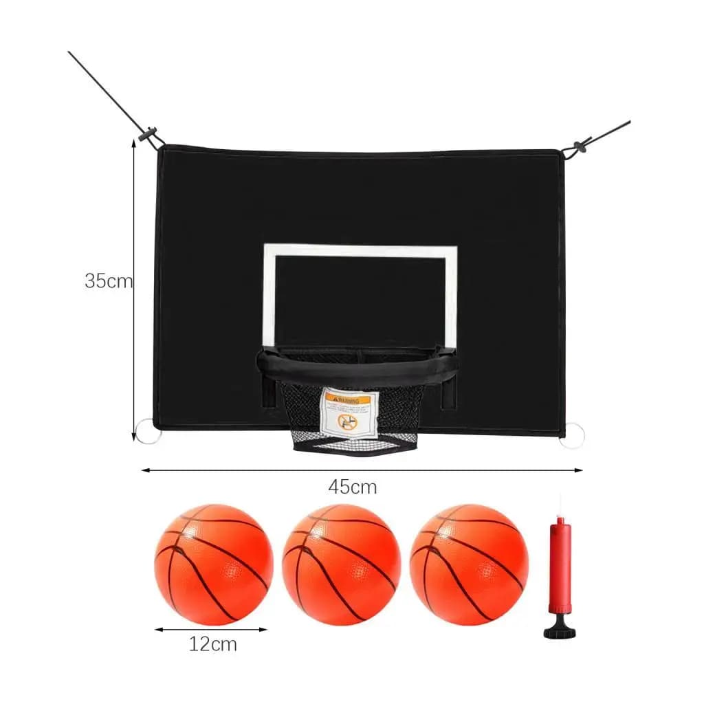 Trampolini con attacco per canestro da basket, corda di collegamento regolabile per bambini