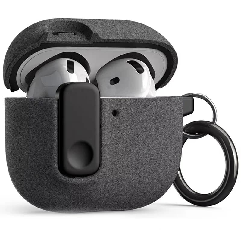 Custodia Protettiva Antiurto di Lusso per Apple AirPods Pro/Pro 2 con Portachiavi, Compatibile con AirPods 3a e 4a Generazione