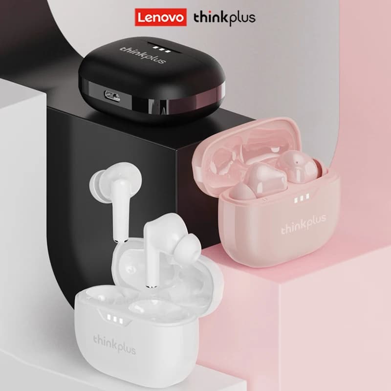 2025 Originale Lenovo Auricolare Senza Fili Bluetooth 5.3 Cuffie HiFi Stereo Riduzione Del Rumore Sport Auricolari Touch Control Nuovo Regalo