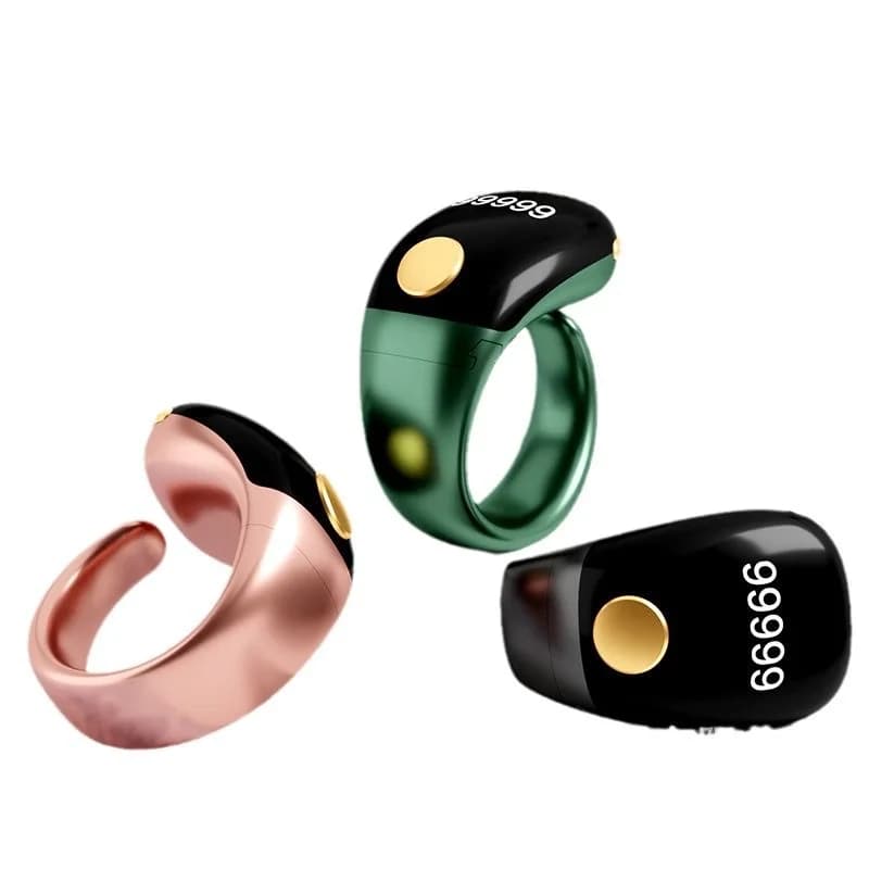 Nuovo Anello Intelligente S7 con Ricarica Controaggregata, Contatore Elettronico OLED Multifunzione a Canali Multipli