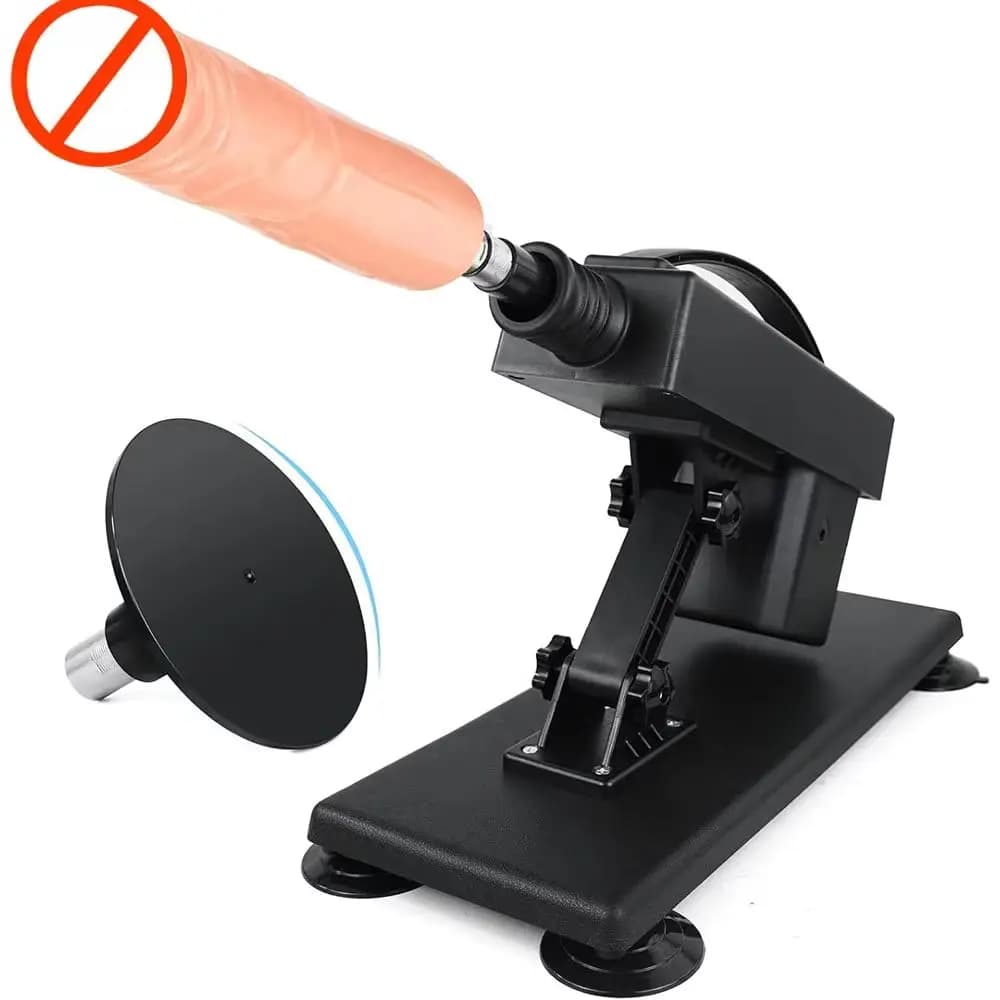 Macchina dell'Amore, Giocattolo per Adulti, Dispositivo Automatico per Masturbazione Maschile e Femminile, Massaggiatore Vaginale e Anale Regolabile