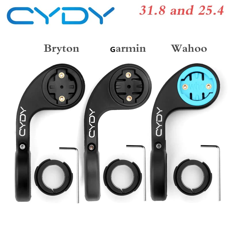 CYDY MTB Supporto per GPS da strada Supporto per computer da bici per Garmin Edge IGPSPORT 630 Bryton Wahoo Supporto per cavaliere Supporto per bici Accessori