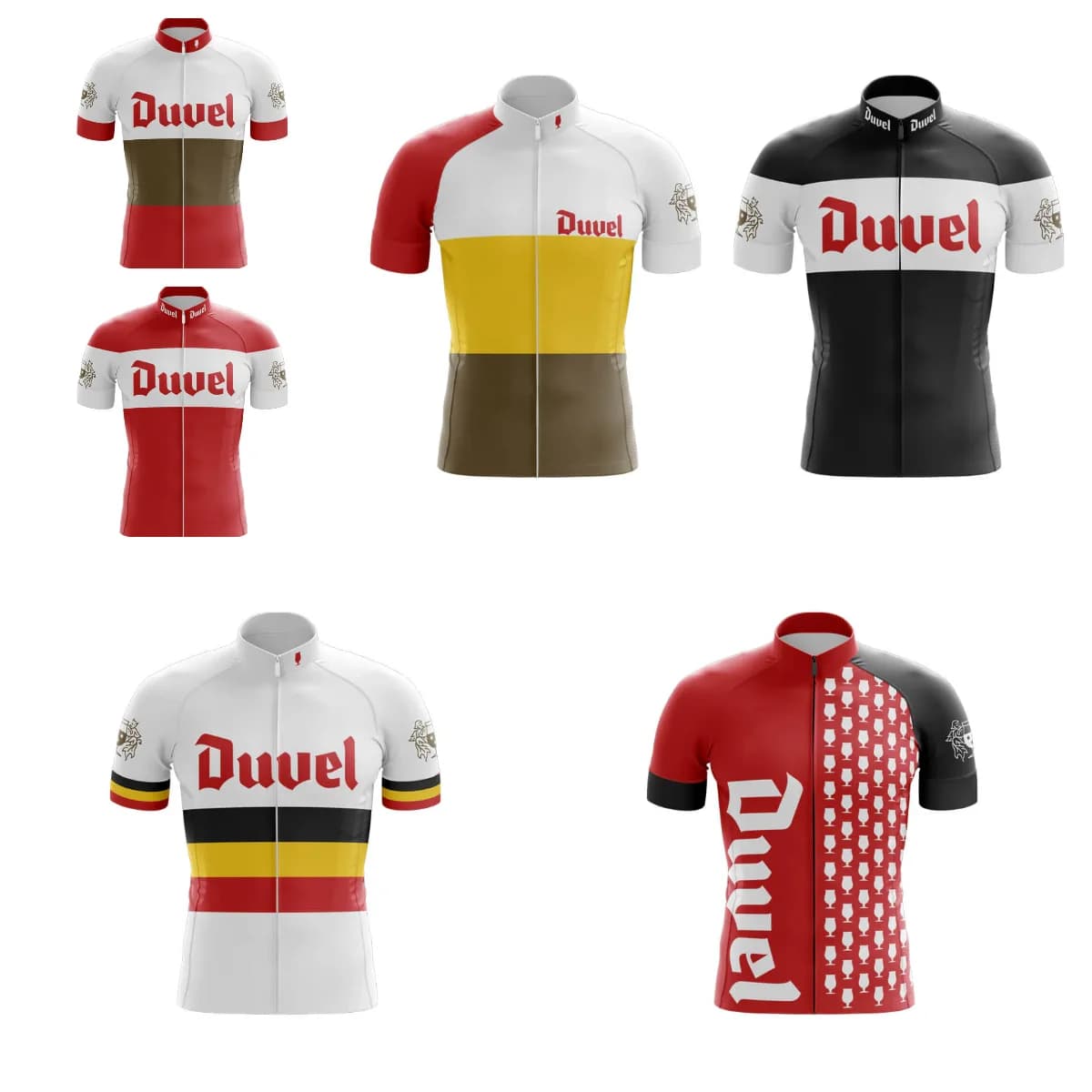Duvel Abbigliamento da bicicletta Maglia Divise da ciclismo per uomo Maglia da bici da Mtb Uomo Biciclette sportive Pantaloncini da ciclismo da uomo Bici da strada