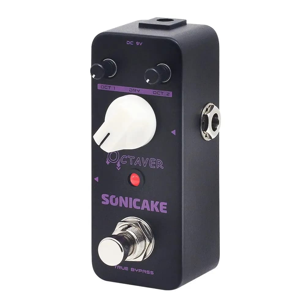 Pedale effetti basso per chitarra SONICAKE Octaver analogico classico Octave QSS-19