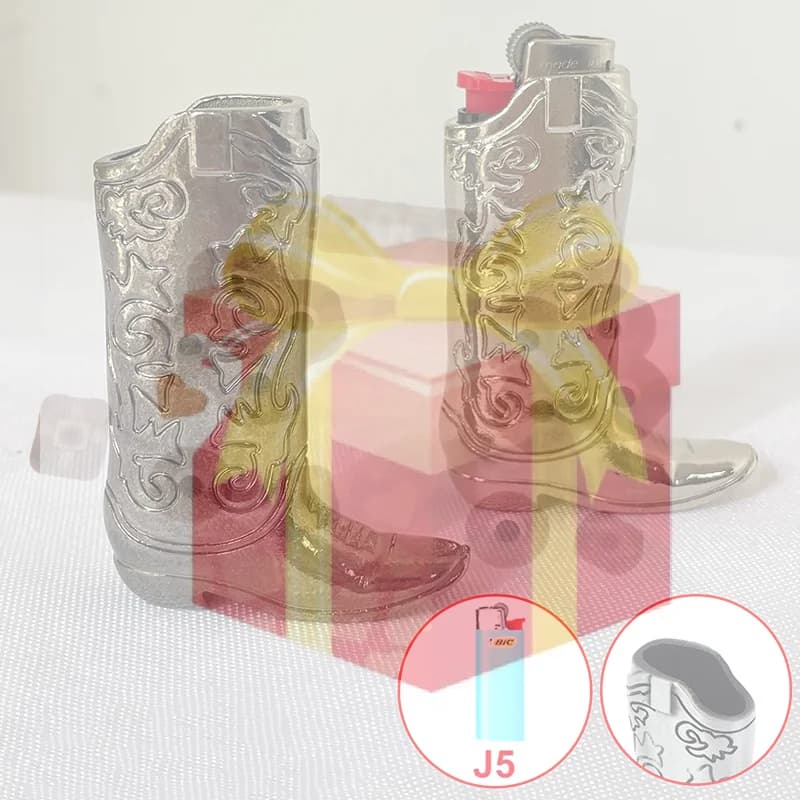 aHGaCustody for creative and personalized metal lighter with engraved motifs for J5 J25, new minimalist gift for men