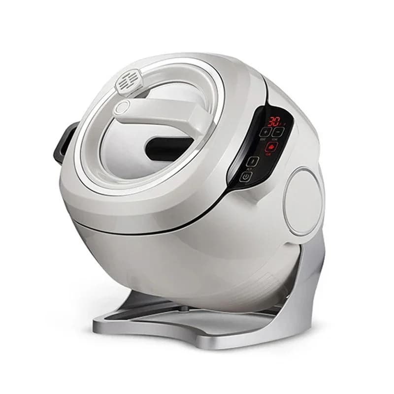 6L Full Automatic Intelligent Cooker Cooking Machine Multi Cooker Non-stick Pan Stir-fry Machine Cooker Touch Panel Cooker Robot