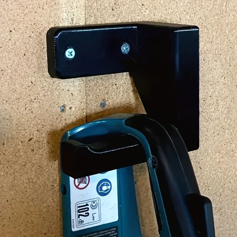 Portautensili per sega Staffa universale a parete per utensile per sega elettrica Accessori per utensili domestici autoinstallazione