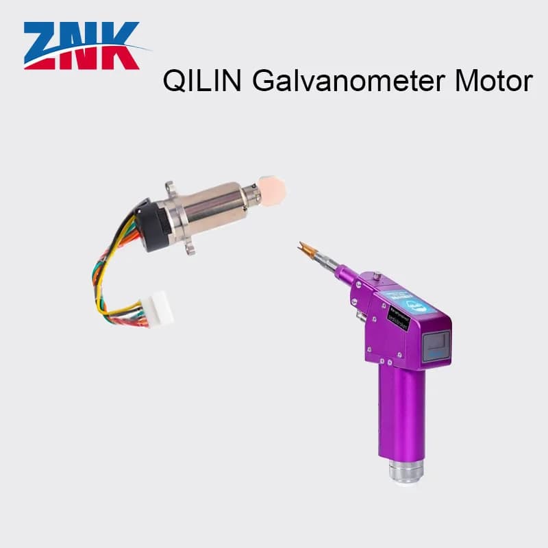 ZNK Qilin Pistola per Saldatura Laser Galvanometro Motore Singolo e Doppio Pendolo Motori Con Reflecto per QILIN V8, V9, V10, BWT20, BWT20S