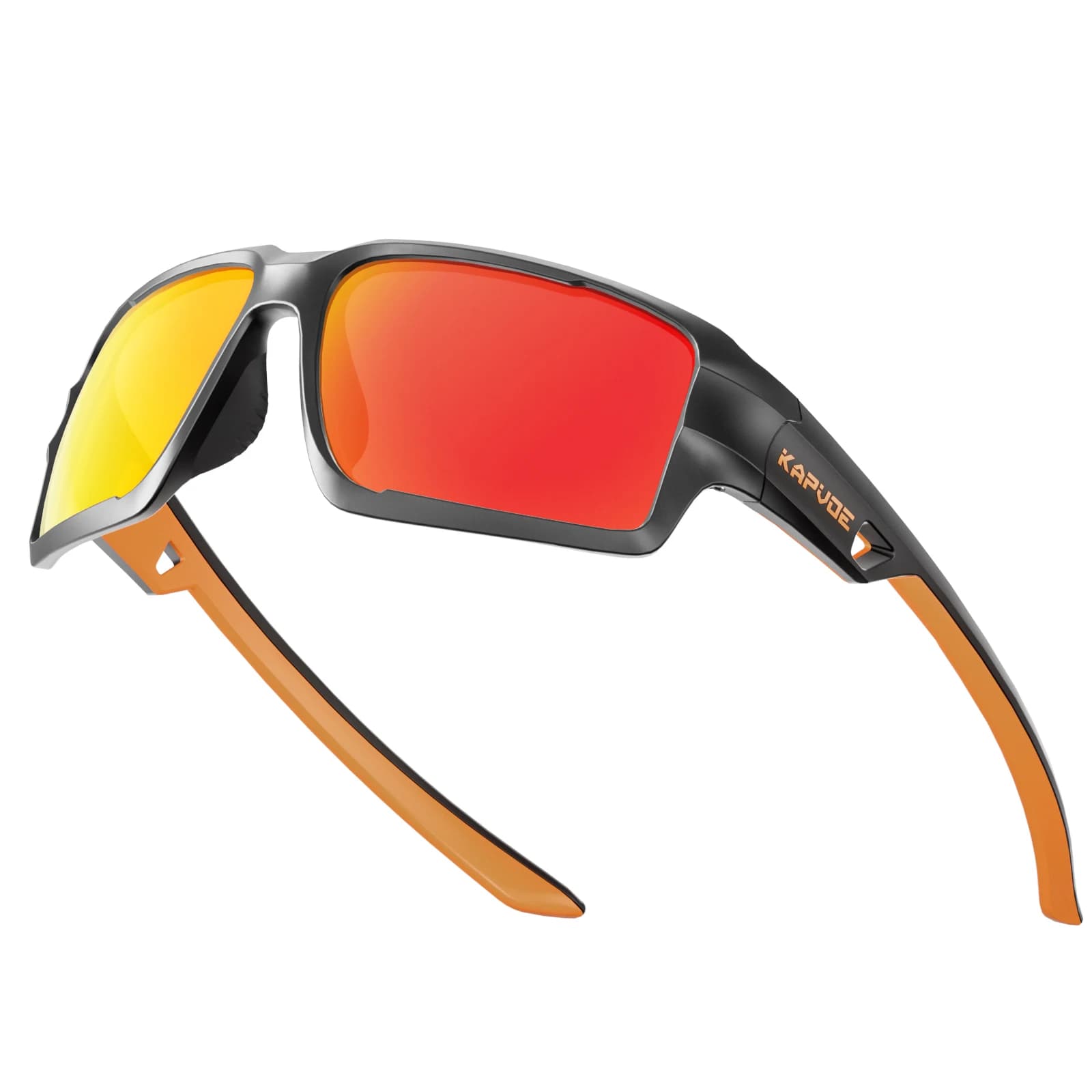 Kapvoe Occhiali da equitazione polarizzati Uomo Donna Sport Occhiali da ciclismo Occhiali protettivi Occhiali UV400 Occhiali da sole da pesca all'aperto