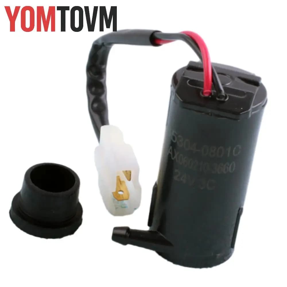 Universal Vehicle Windscreen Cleaning Tank Motor 24 V DC 2 pins Windshield Washer Pump with Wire