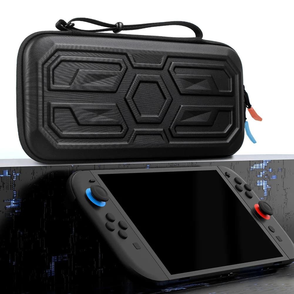 Borsa Organizer per Console Switch 2 Custodia Protettiva Rigida per Trasporto e Conservazione Accessori Nintendo Switch 2