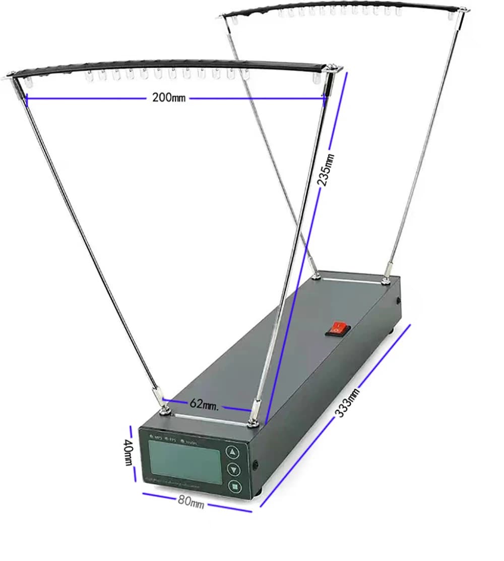 Tiro con l'arco Arrow Velocity Tester cronografo balistico di precisione Bullet Shooting Speed Bow caccia accessori per il tiro