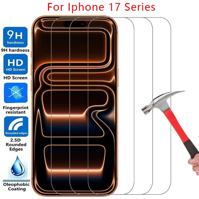 custodia per apple iphone 17 pro max vetro temperato aria su iphone17 iphone17pro 17pro 17promax cover posteriore 360 i telefono 17 custodia proase