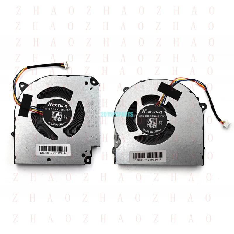 L+ New for Clevo NH70RAQ NH70RCQ NH70RDQ NH70RHQ NH70RZQ NH77DCQ NH77DPQ CPU / GPU Fan