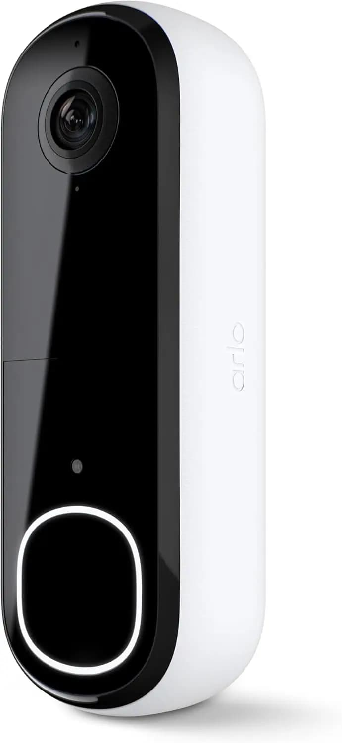 Videocitofono 2K con Visione Notturna, Audio Bidirezionale, Opzione Wireless/Cablata, Rilevamento Persone e Pacchi