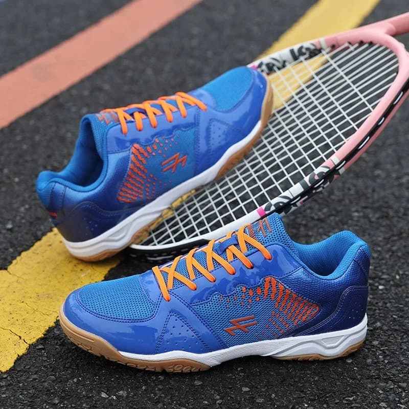 Scarpe da tennis professionali da uomo Scarpe da badminton da esterno Scarpe da ginnastica da allenamento per donna da interno Scarpe sportive da pallavolo antiscivolo traspiranti