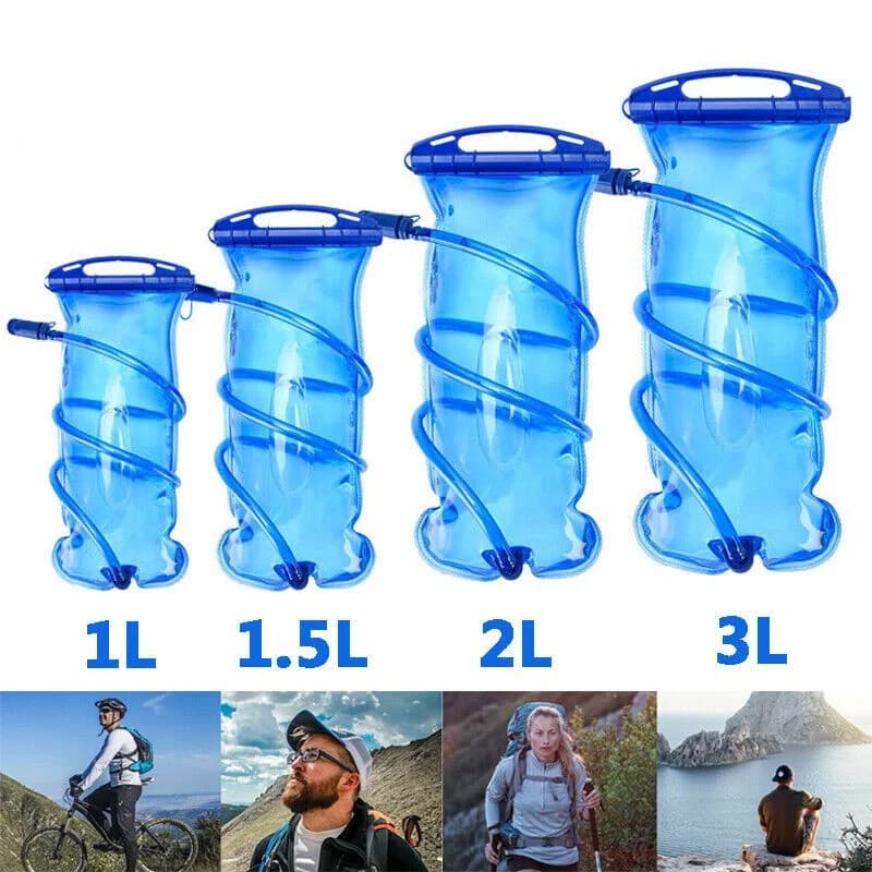 Water bag water tank hydration bag BPA Free - 1L 1.5L 2L 3L hydration bag for racing vest