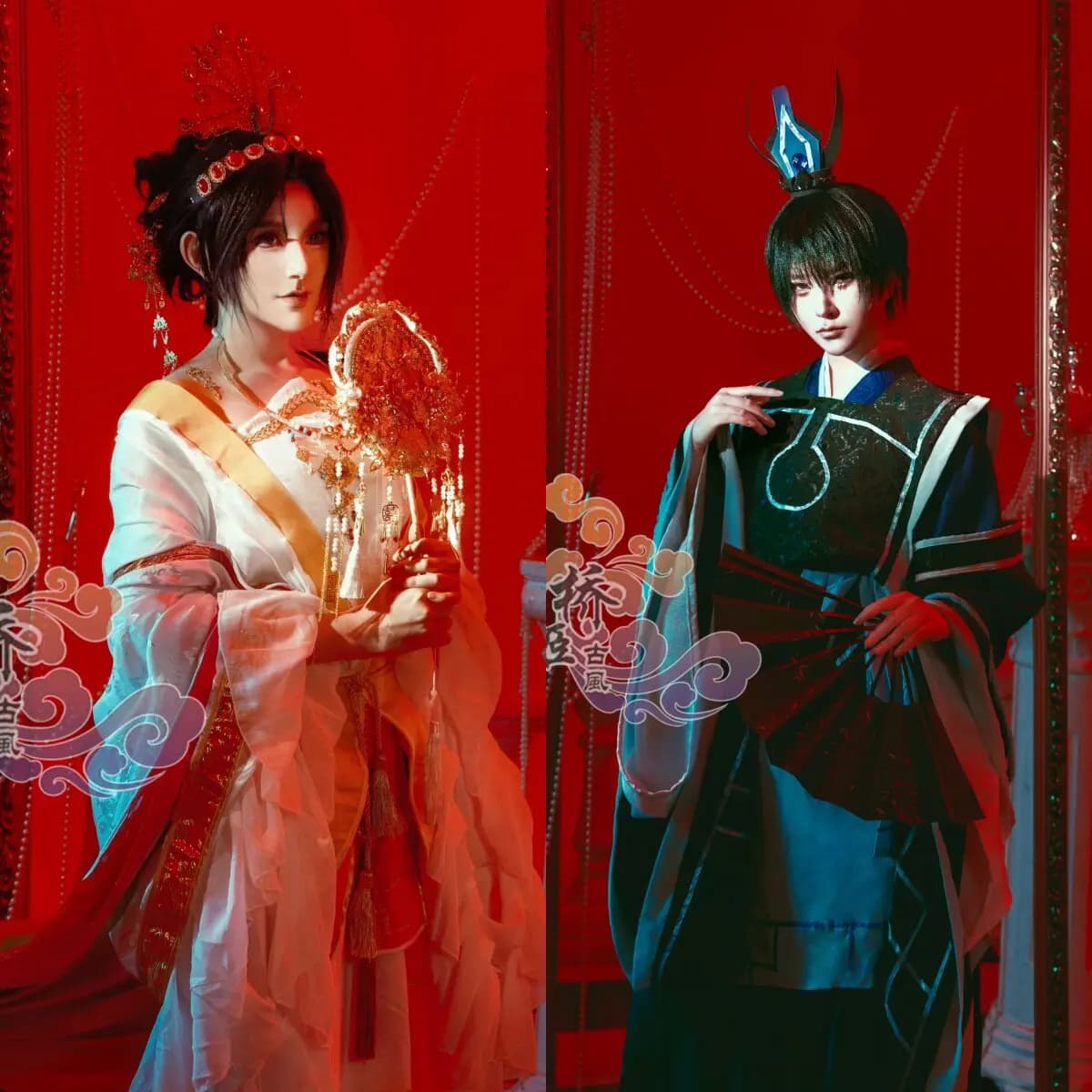 Axis Powers Hetalia Wang Yao/Honda Kikuo Cosplaying Chess Ancient Style Hanfu Halloween Uniform Carnival Party Play Role Clothes