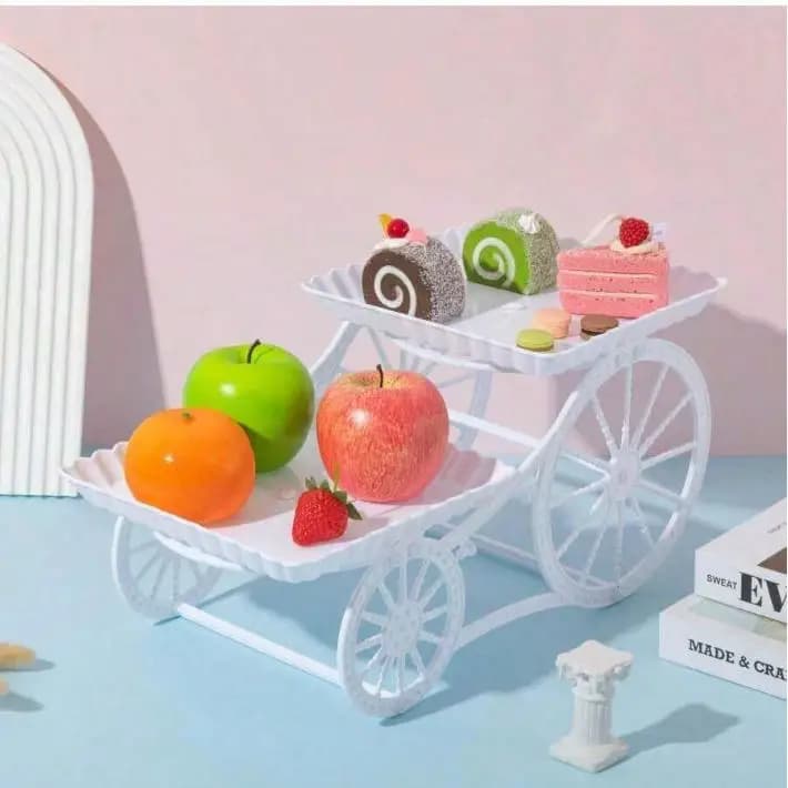 Vassoio per Frutta Secca/Snack, Supporto per Dessert per Feste di Compleanno e Riunioni Familiari, Porta Caramelle per Tavolino da Salotto, Cucina