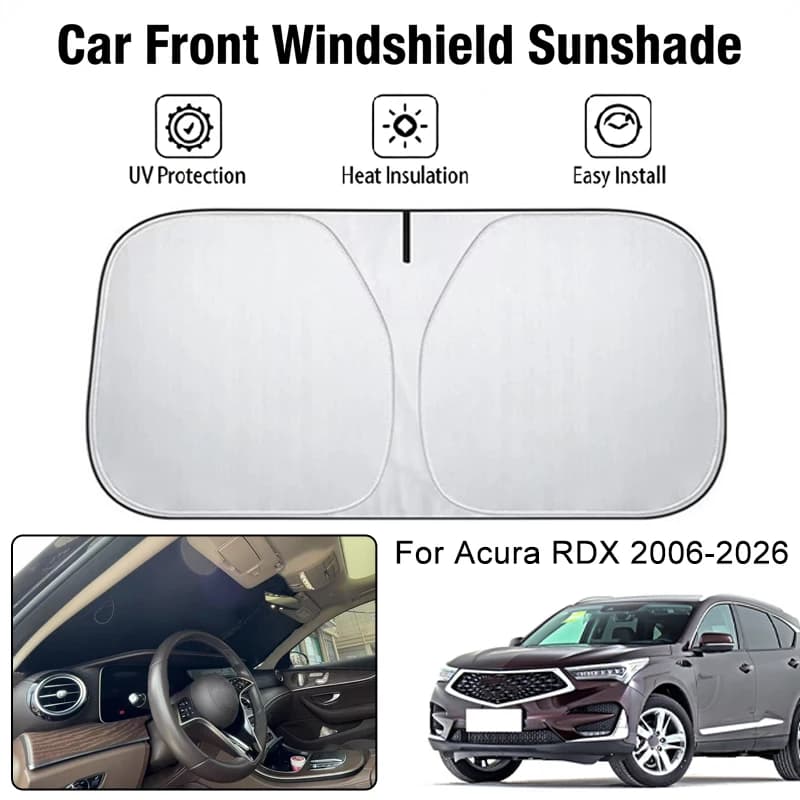 Parasole per Parabrezza Anteriore Auto per Acura RDX 2006-2026, Protezione UV e Isolamento Termico, Accessori per Interni Auto