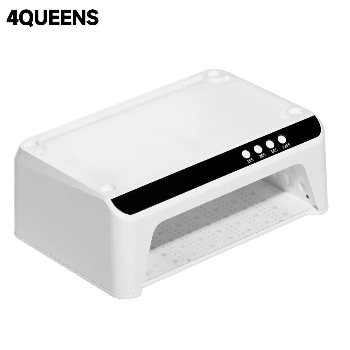Lampada per unghie da 72 W per smalto in gel, asciugatrice per unghie da 72 W con 4 timer per uso in salone o a casa, asciugatrice per unghie UV LED da 74 pezzi con perline, lampada in gel per uso in salone o a casa