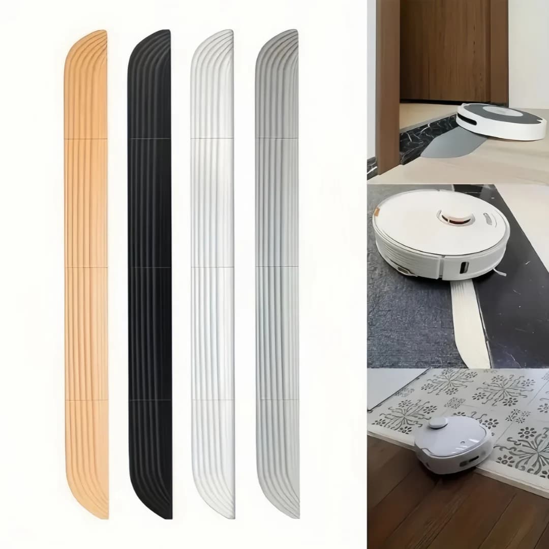 1PC Ramps & Threshold Plates，Replacement Threshold Rod Step Ramp Climbing Pad, Suitable for Robotic Vacuums - Durable Plastic