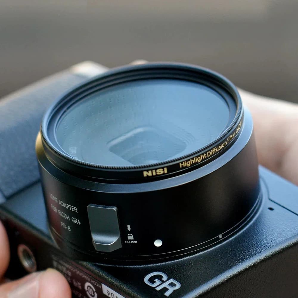 NiSi HDF Filter with Adapter for RICOH GR4 GRIV‌ Highlight Diffusion Filter