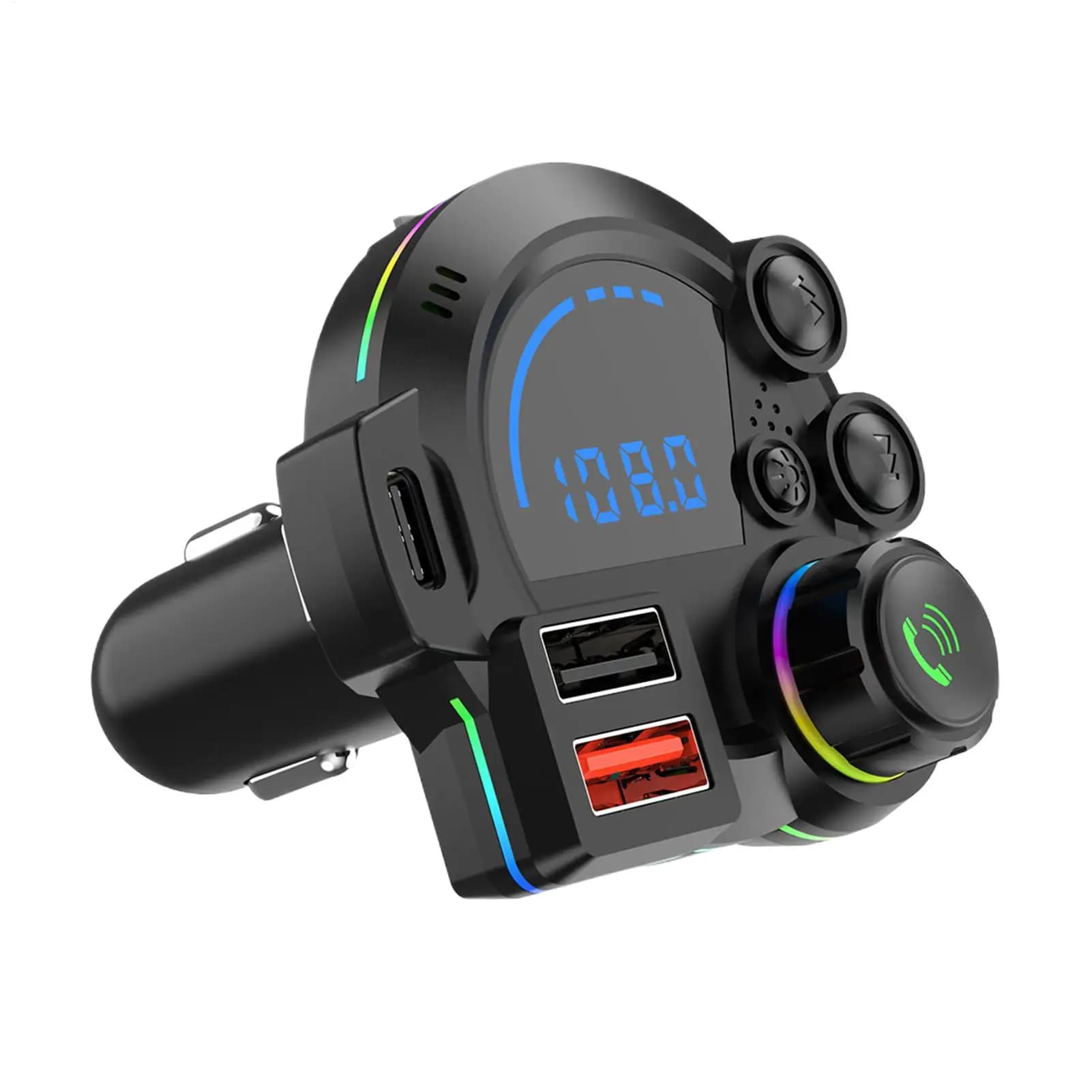 Car Transmitter Wireless Support USB Flash Drive MP3 Player Radio Transmitter Wireless Phone Adapter For SUV Truck RV Sedan