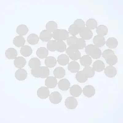 55 Pezzi Dischi per Raccoglitori a Fogli Mobili, Dischi Espandibili in Plastica per Quaderni, Agende, Scrapbook, Accessori per Rilegatura