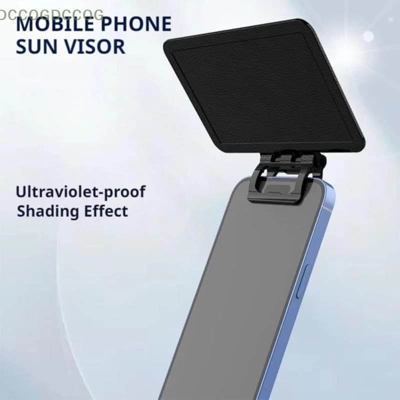 Parasole universale per schermo del telefono per uso esterno per smartphone Visiera solare portatile per telefono Protezione UV